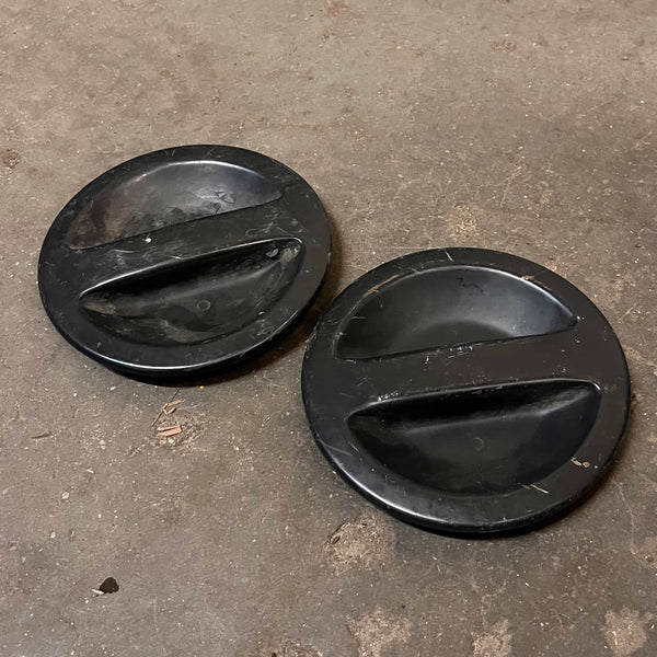 Cover, Rear Windshield Washer Bag Hole - 60 Series, Used, Gray