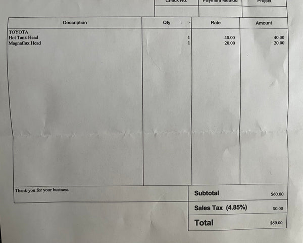 2F Cylinder Head, 61040 - used