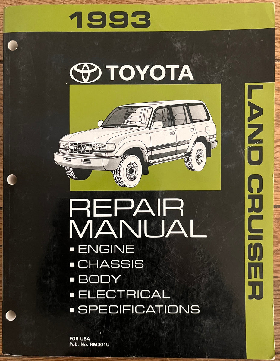 80 Series Factory Service Manual – Cruiser Trash Parts