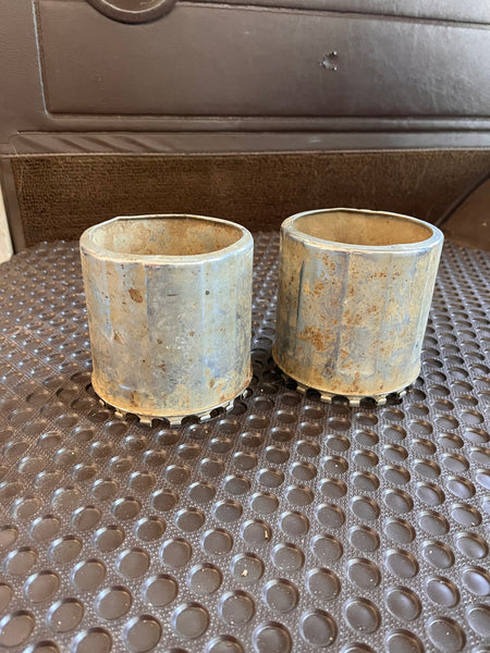 Front Hub Caps / Center Caps Pair - FJ60, Used
