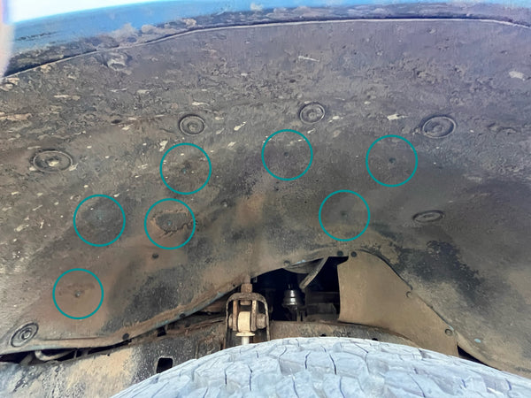 FJ60 Engine Bay Wire Tie Kit - New, OEM