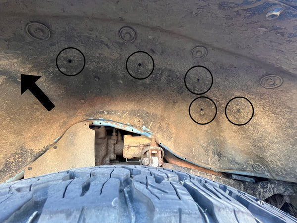 FJ60 Engine Bay Wire Tie Kit - New, OEM