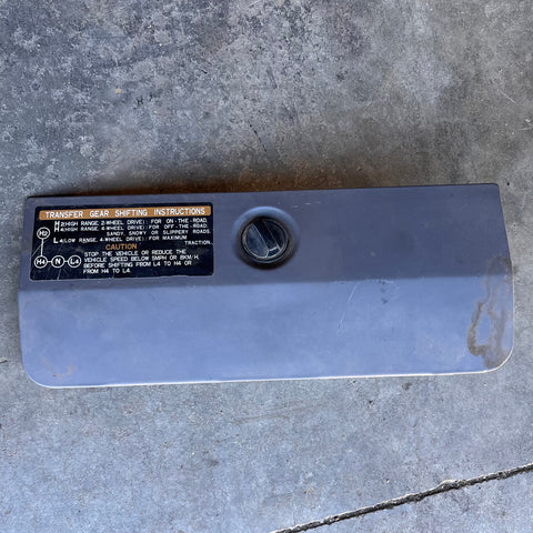 Glove Box Door - 60 Series, used, gray